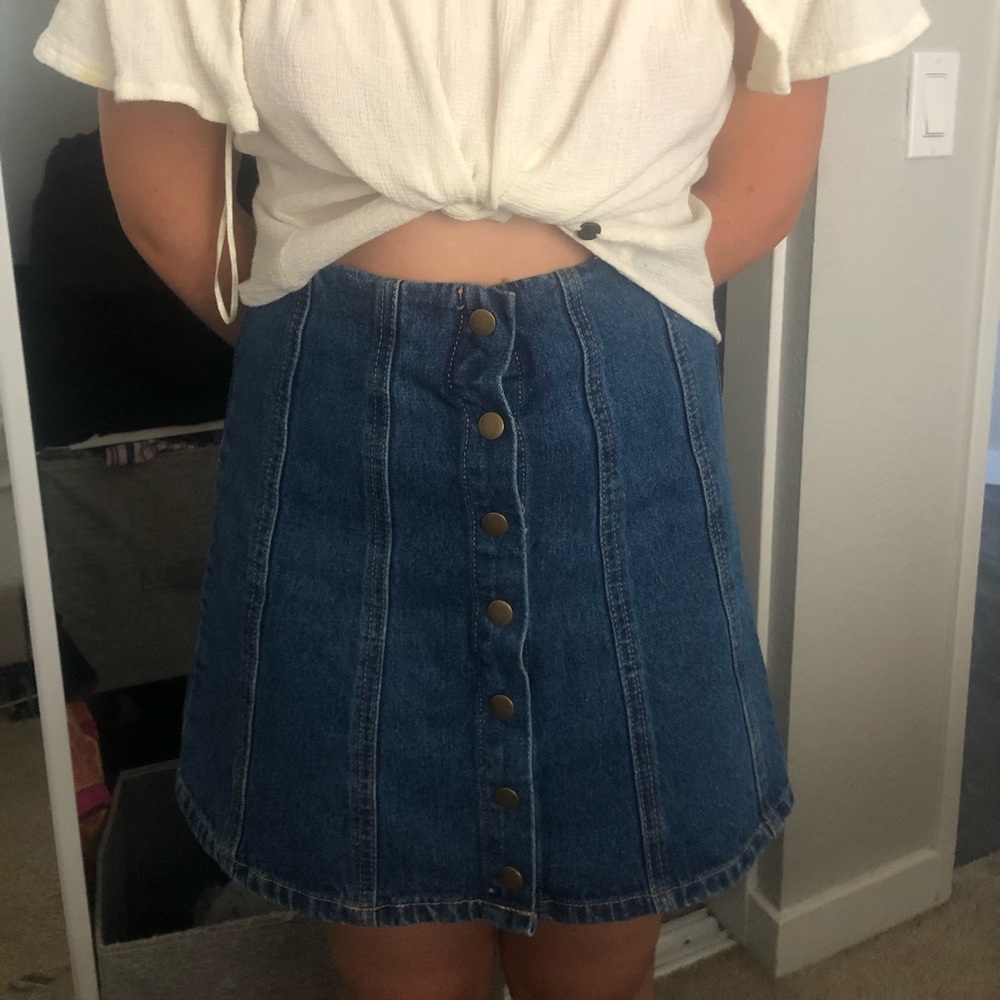 Joah Brown Denim skirt